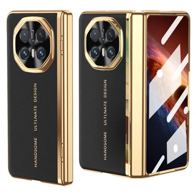 Coque Honor Magic V6 Simili Cuir Valamir avec Verre Trempé Intégré