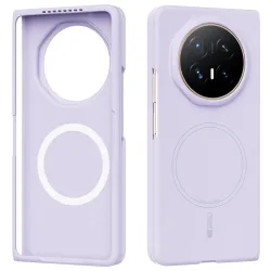 Coque Honor Magic V6 Silicone Liquide Magnétique Skin Touch