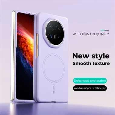 Coque Honor Magic V6 Silicone Liquide Magnétique Skin Touch