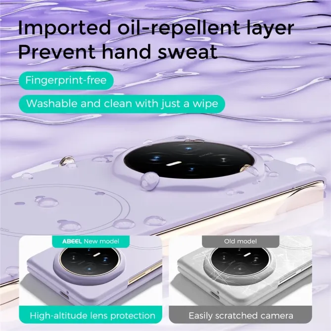 Coque Honor Magic V6 Silicone Liquide Magnétique Skin Touch