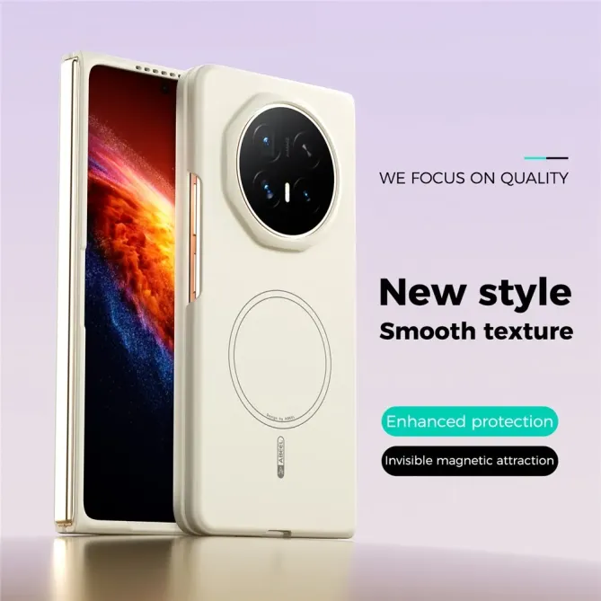 Coque Honor Magic V6 Silicone Liquide Magnétique Skin Touch