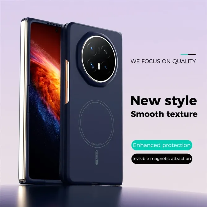 Coque Honor Magic V6 Silicone Liquide Magnétique Skin Touch