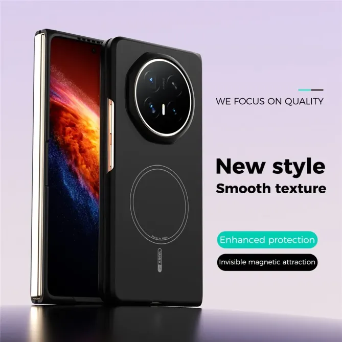 Coque Honor Magic V6 Silicone Liquide Magnétique Skin Touch