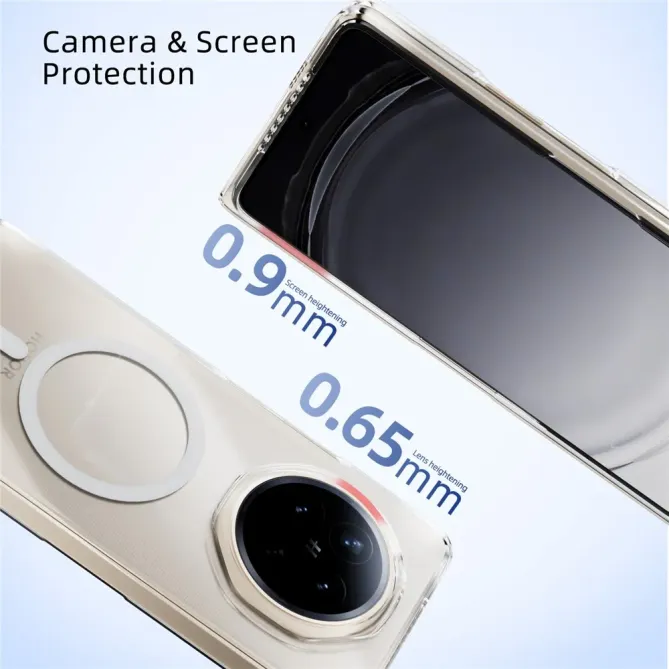 Coque Honor Magic V6 ABEEL PC Transparent Magnétique