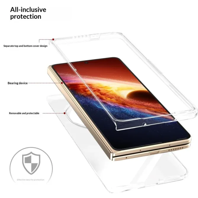 Coque Honor Magic V6 PC Transparent Antichoc Protection