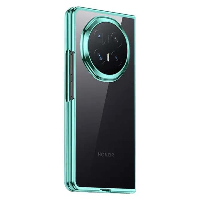 Coque Honor Magic V6 Transparente avec Contour Galvanisé et Protection Charnière