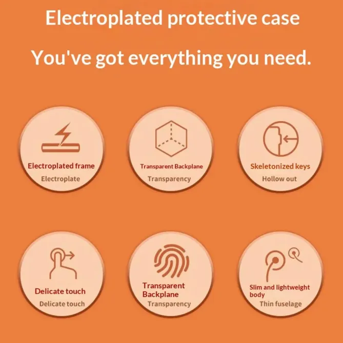 Coque Honor Magic V6 Transparente avec Contour Galvanisé et Protection Charnière