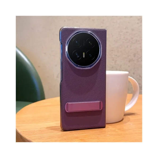 Coque Honor Magic V6 Texture Ondulée avec Support Intégré