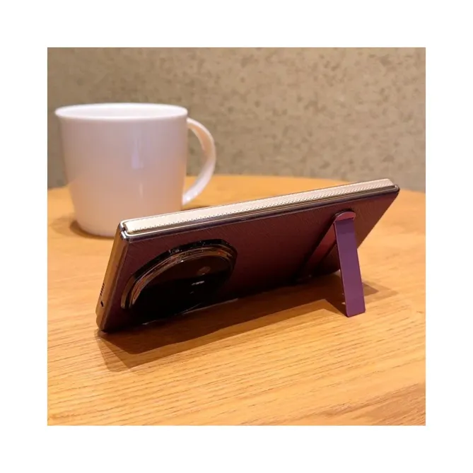 Coque Honor Magic V6 Texture Ondulée avec Support Intégré