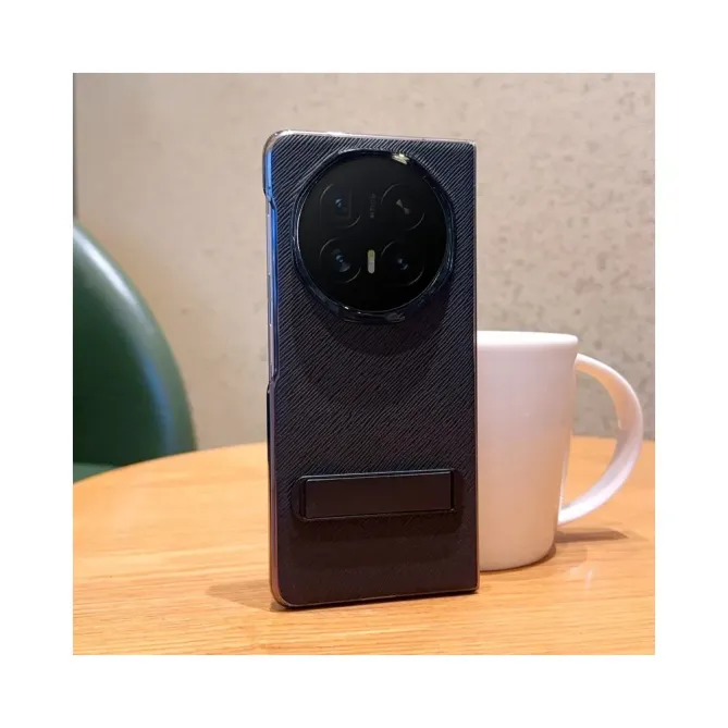 Coque Honor Magic V6 Texture Ondulée avec Support Intégré