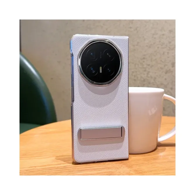 Coque Honor Magic V6 Texture Ondulée avec Support Intégré