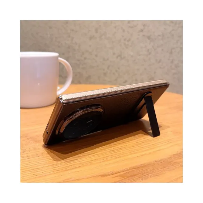 Coque Honor Magic V6 Texture Ondulée avec Support Intégré