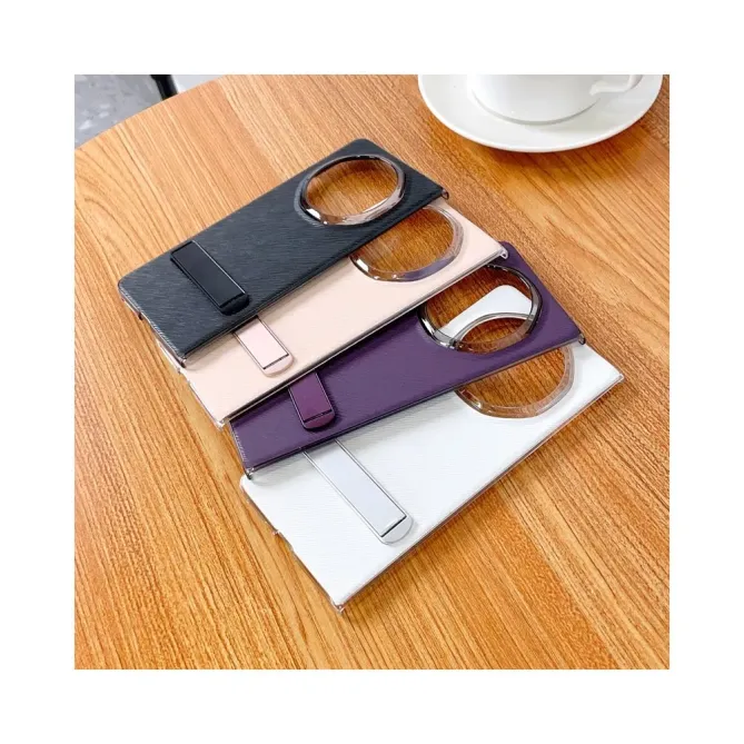 Coque Honor Magic V6 Texture Ondulée avec Support Intégré