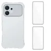 Pack Protection Honor 600 Coque Transparente TPU + 2 Verres Trempés