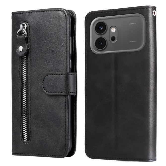 Housse Honor 600 / 600 Pro Portefeuille Zippée Simili Cuir