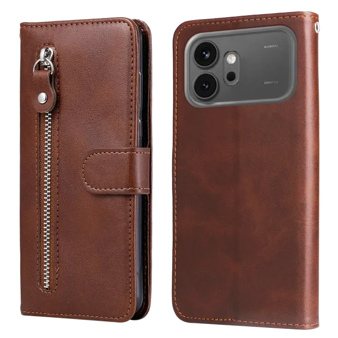 Housse Honor 600 / 600 Pro Portefeuille Zippée Simili Cuir