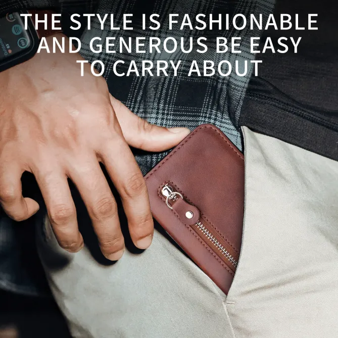 Housse Honor 600 / 600 Pro Portefeuille Zippée Simili Cuir