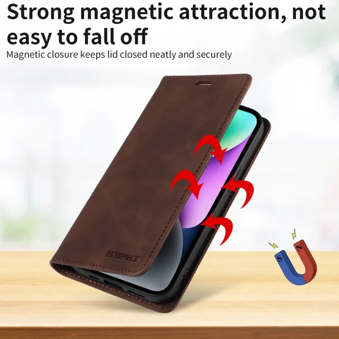 Flip Cover Honor 600 Pro / 600 BETOPNICE Simili Cuir Magnétique