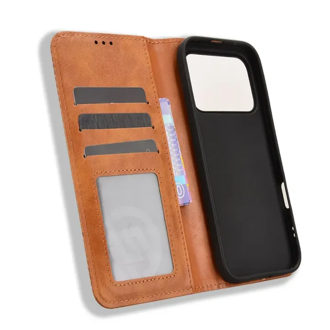 Flip Cover Honor 600 Pro / 600 Le Cirénius Simili Cuir Rétro