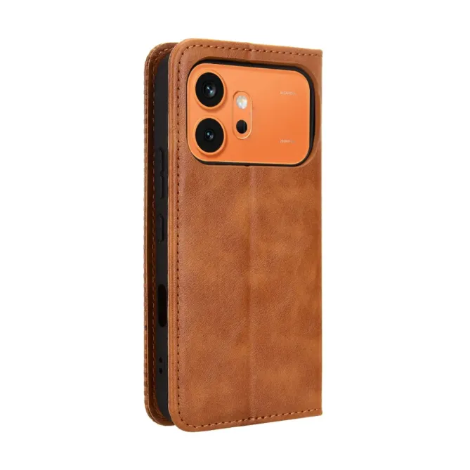 Flip Cover Honor 600 Pro / 600 Le Cirénius Simili Cuir Rétro