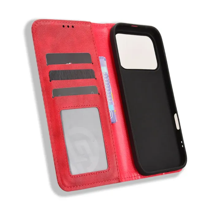 Flip Cover Honor 600 Pro / 600 Le Cirénius Simili Cuir Rétro