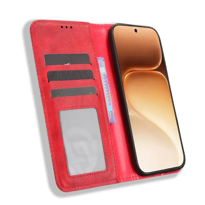 Flip Cover Honor 600 Pro / 600 Le Cirénius Simili Cuir Rétro