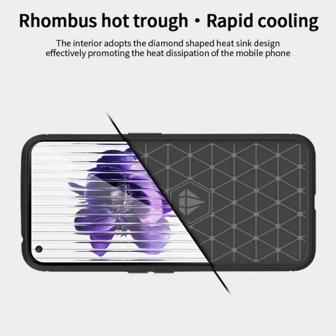 Coque Nothing Phone (1) Fibre de Carbone Antichoc Protection