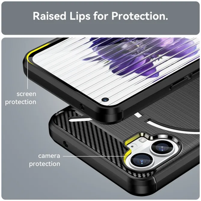 Coque Nothing Phone (1) Fibre de Carbone Protection