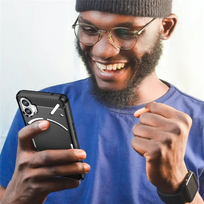 Coque Nothing Phone (1) Fibre de Carbone Protection
