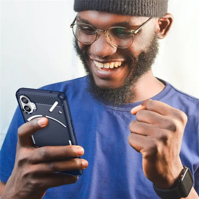 Coque Nothing Phone (1) Fibre de Carbone Protection