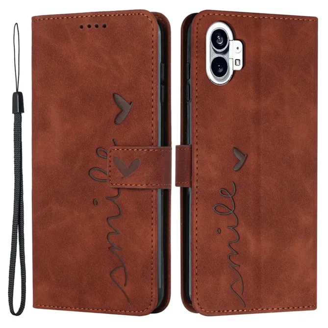 Coque Nothing Phone (1) Simili Cuir Antichoc Protection