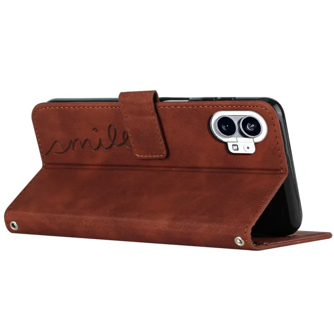 Coque Nothing Phone (1) Simili Cuir Antichoc Protection