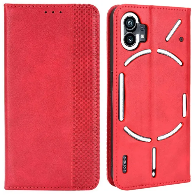 Coque Nothing Phone (1) Simili Cuir Protection 3