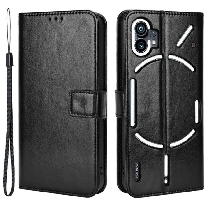 Housse Nothing Phone (1) Simili Cuir Sangle Porte-Cartes 2