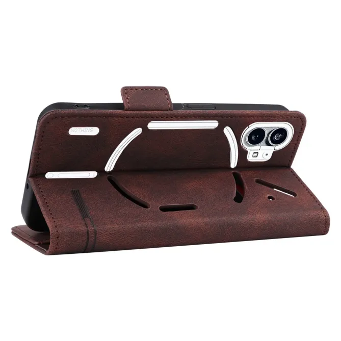 Coque Nothing Phone (1) Simili Cuir Protection 6