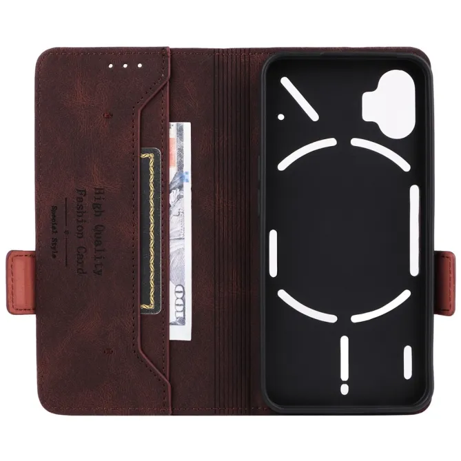 Coque Nothing Phone (1) Simili Cuir Protection 6