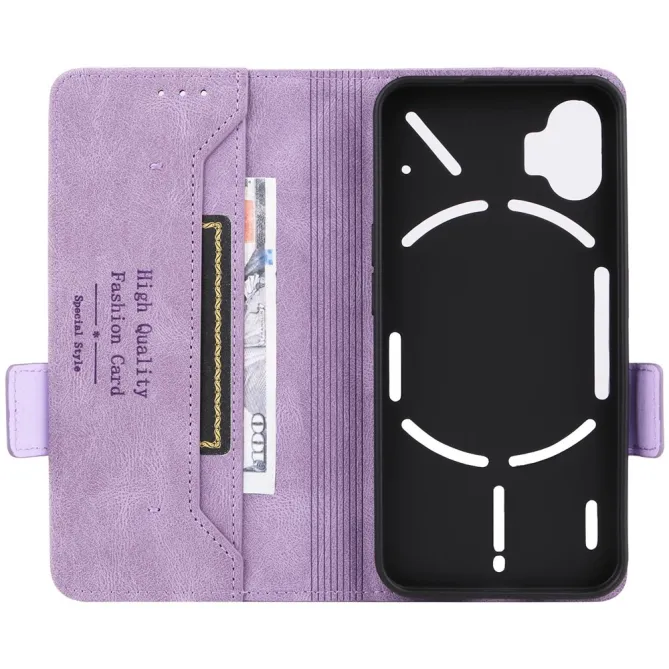 Coque Nothing Phone (1) Simili Cuir Protection 6