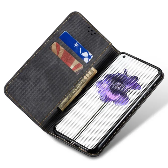 Coque Nothing Phone (1) Simili Cuir Béquille Protection