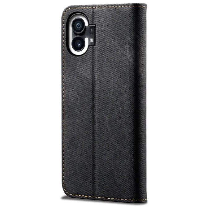 Coque Nothing Phone (1) Simili Cuir Béquille Protection