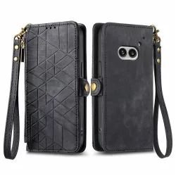 Housse Nothing Phone (2a) Plus Simili Cuir Sangle Porte-Cartes