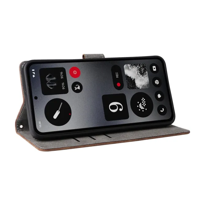 Housse Nothing CMF Phone 1 Simili Cuir RFID Porte-Cartes