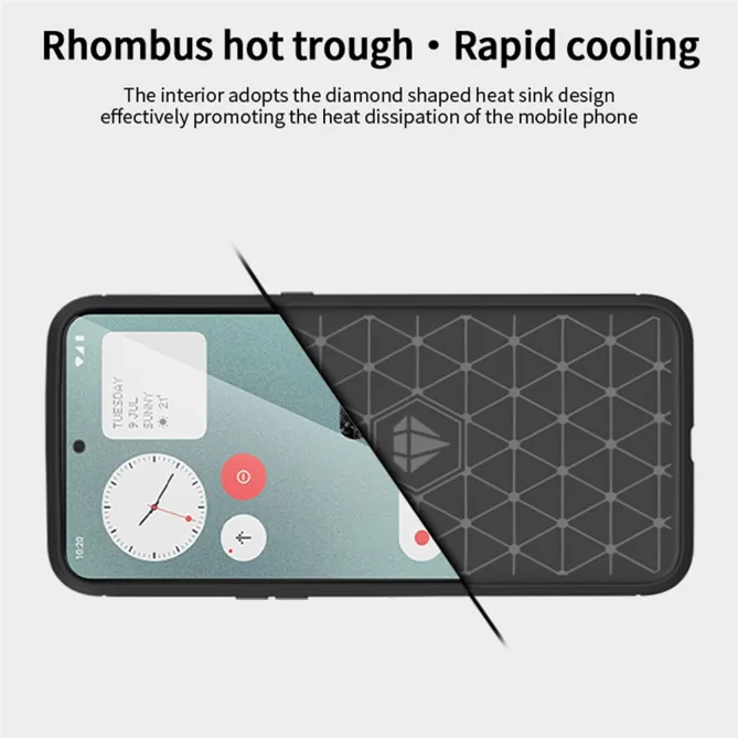 Coque Nothing CMF Phone 1 Fibre de Carbone Protection