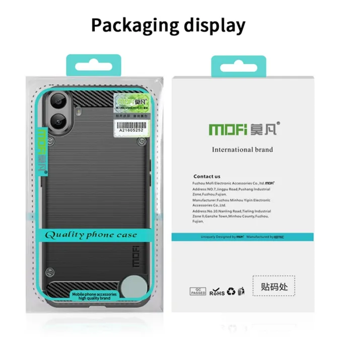 Coque Nothing CMF Phone 1 Fibre de Carbone Protection