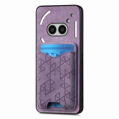 Coque Nothing Phone (2a) Simili Cuir Béquille Protection