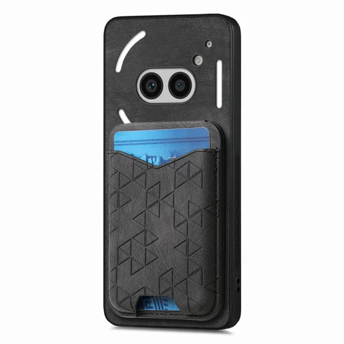 Coque Nothing Phone (2a) Simili Cuir Béquille Protection