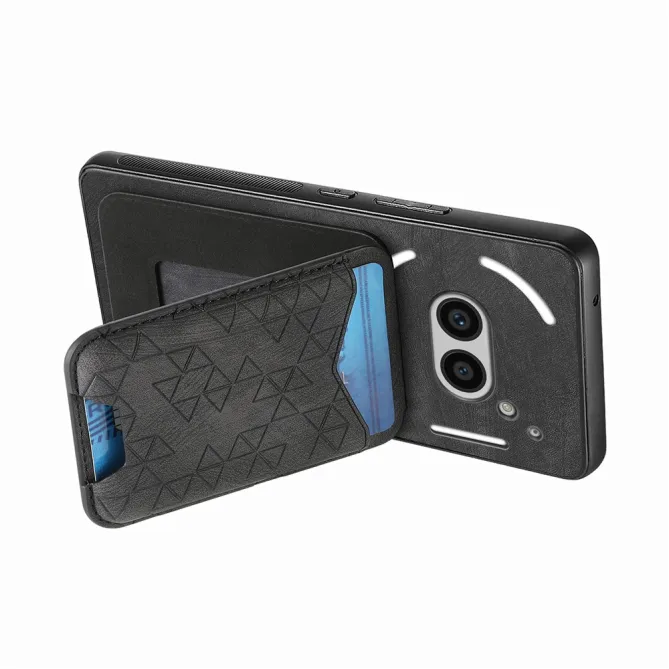 Coque Nothing Phone (2a) Simili Cuir Béquille Protection