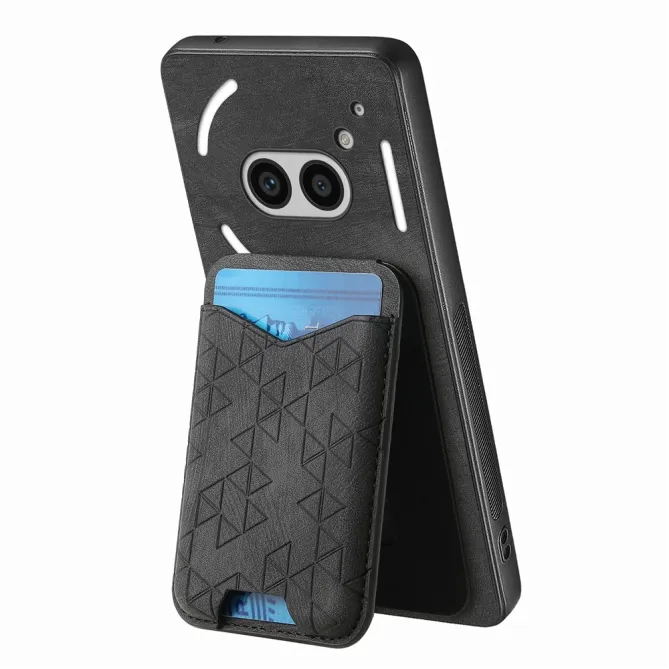 Coque Nothing Phone (2a) Simili Cuir Béquille Protection