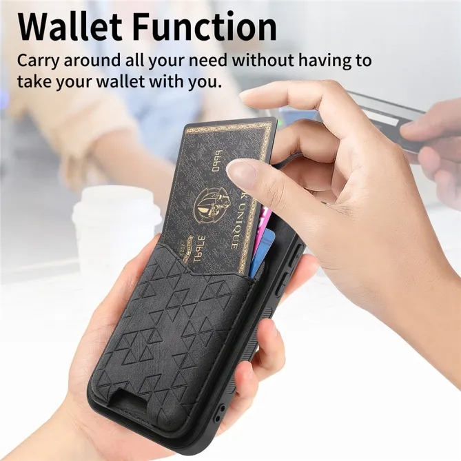 Coque Nothing Phone (2a) Simili Cuir Béquille Protection