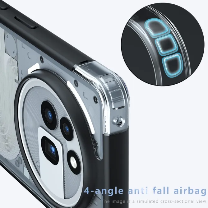 Coque Nothing Phone (3a) Pro TPU Transparent Mat Protection