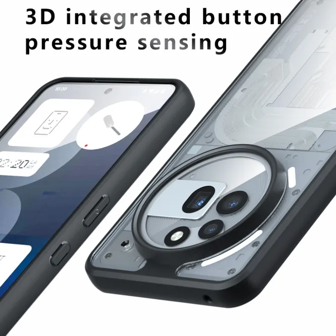 Coque Nothing Phone (3a) Pro TPU Transparent Mat Protection